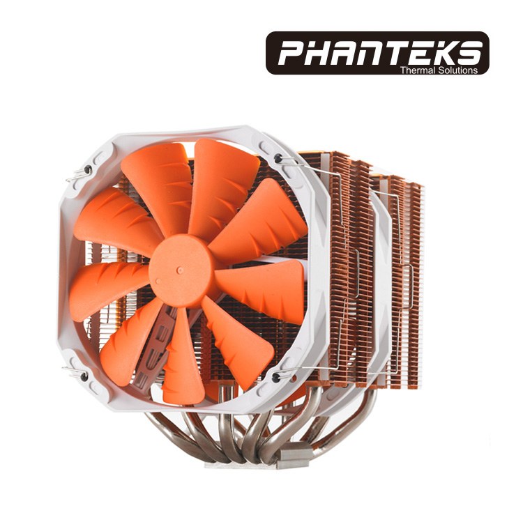 Cooler Cpu Phanteks Tc14 Edicion Premium Naranja